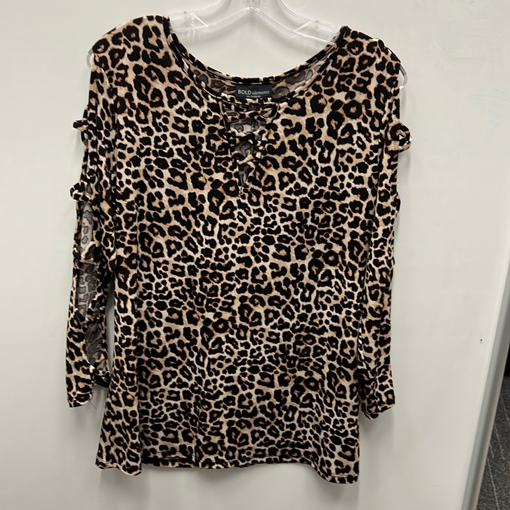 BOLD ELEMENTS Cheetah Print Size L